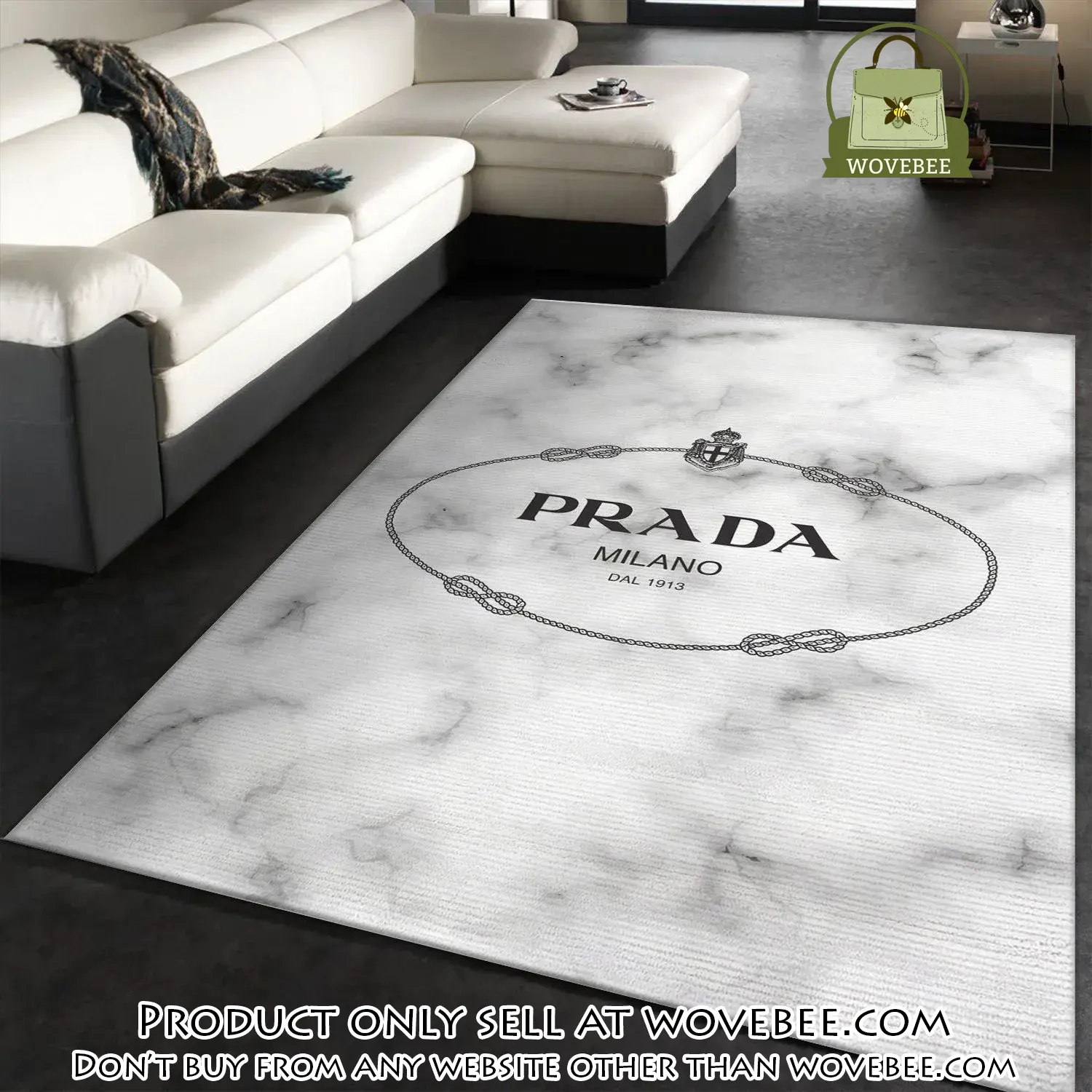 Prada rug bedroom rug floor decor home decor wvb0019959